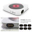 CD Player Bluetooth Speaker LED Music Player with IR Remote Control FM Radio Carousel 6