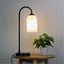 Oriel Arlington Opal Glass Table Lamp Carousel 3