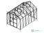 GREENHOUSE - Polycarbonate - 6mm, 376(L) x 253(W) Door End x 257(H)cm Carousel 19