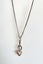 Antique Vintage 9k Yellow Gold Heart Locket & Horseshoe Pendant Charm Necklace Carousel 6
