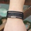 Retro Wrap Long Leather Bracelet, Men Bangles Black1 Carousel 4
