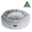 Superior Pet Goods 80cm Harley Artic Faux Fur Pet Dog Round Nesting Sleep Bed L Carousel 2
