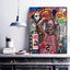 Free Shipping 1 Panel Canvas Wall Art - Michael Jordan Carousel 2