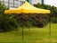 3x3m Gazebo Lawn Marquee | Pop Up Tent | YELLOW Roof Awning | Outdoor Shade Carousel 1
