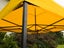 3x3m Gazebo Lawn Marquee | Pop Up Tent | YELLOW Roof Awning | Outdoor Shade Carousel 2