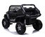 Latest Mercedes Licensed 4 wheel drive 12V Unimog Ride On Toy (Black) Carousel 4