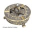 Retro Style Flexibly Rotated Ashtray Pattern Bronze European Craft Upscale Decor Carousel 3