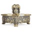 Retro Style Flexibly Rotated Ashtray Pattern Bronze European Craft Upscale Decor Carousel 4