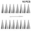 16 Pack Cream Horn Molds, 5.5 Inch Baking Cones Cream Horn Forms - Carousel 1