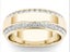 Ring CZ Diamond 14K Yellow Gold Plated /S9 Carousel 2