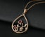 Ruby Diamonds Water Drop Shaped Pendant CZ Necklace for Women Carousel 3