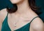 Simulated Pearl Pendant CZ Necklace for Women Carousel 3
