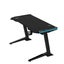 Loctek Stylish Angled Adjustable Gaming Desk Single-Motor Height Adjustable Carousel 5