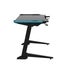 Loctek Stylish Angled Adjustable Gaming Desk Single-Motor Height Adjustable Carousel 6