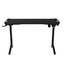 Loctek Stylish Angled Adjustable Gaming Desk Single-Motor Height Adjustable Carousel 13
