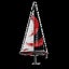 Volantex 791-2 Hurricane 2.4G 990mm Sailboat Speed RC Yacht With Servo and Tr... Carousel 9