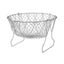 Foldable Steam Rinse Strain Fry French Chef Basket Cook Drainer Basket Carousel 8