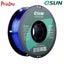 eSUN TPU-95A Transparent Blue 1.75mm 3D PRINTER FILAMENT 1kg/2.2lbs Carousel 3