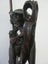 Fisherman with rod / Handmade wooden statue / Indonesian wood 64.5cm. Carousel 19