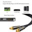 20M Digital SPDIF Fiber Toslink Optical Audio Cable Speaker Wire Amplifier Carousel 8