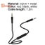 3.5mm Jack Audio Cable 1.2m Aux Cable Volume Control with Mic for iPhone iPad Carousel 4