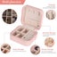 Jewelry Storage Box Portable For Ring Earrings Necklace Mother's day Gift Carousel 3