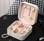 Portable Jewelry Storage Box For Ring Earrings Necklace Mother's day Gift Carousel 2