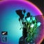USB Rainbow Projection Night Light Lamp with Remote *Local Clearance* Carousel 6