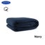 Cotton Waffle Blanket Navy by Jason Carousel 1