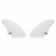 CAPTAIN FIN CF KEEL SINGLE TAB - WHITE FUTURES MOUNT TWIN (2 FINS) Carousel 2