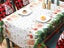 Christmas Print Tablecloth Table Cloth Dinner Table Cover Xmas Decor Style 2 Carousel 1