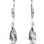 18K White Gold Crystal Earrings "Cora" (crystal) Carousel 1