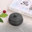 Ashtray, Outdoor Ash Tray For Patio With Lid, Windproof Ashtrays Blue Carousel 2