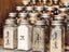 2 X 276pcs Kitchen Spice Herb Jar Labels Stickers Jar Bottle Decals Carousel 1