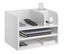Gorilla Office: Space Saving Desktop Organizer - White Carousel 1