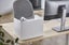 Gorilla Office: Space Saving Desktop Organizer - White Carousel 5