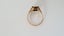 Lovely Antique Unisex 1920's Art Deco Era 9ct Gold Onyx Initial "O" Ring Carousel 5