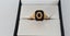 Lovely Antique Unisex 1920's Art Deco Era 9ct Gold Onyx Initial "O" Ring Carousel 2