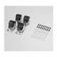 Cyberpower Cra60002 2 Inch Caster Kit 4X Leveling Feet 2X Lshape Plate Carousel 1