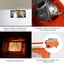 Portable Butane Gas Heater Outdoor Camping Piezo Ignition Heating Cooking Warm Carousel 4
