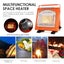 Portable Butane Gas Heater Outdoor Camping Piezo Ignition Heating Cooking Warm Carousel 8