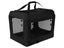 Foldable Pet Carrier - Portable Pets Crate Black L - 700mmL x 530mmW x 520mm Carousel 1