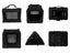 Foldable Pet Carrier - Portable Pets Crate Black L - 700mmL x 530mmW x 520mm Carousel 2