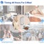 Cat Feeder,Dog Feeder,Pet Feeder Automatic Carousel 6