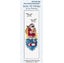 Lyn Manning Cross Stitch Kit Bookmark - Santa's NZ Holiday Carousel 1