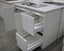 1195 Sink Unit - White Carousel 5