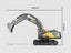 RC excavator Digger, 2.4G, 18CH, Alloy bucket, Smoke simulation Carousel 5