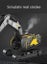 RC excavator Digger, 2.4G, 18CH, Alloy bucket, Smoke simulation Carousel 8