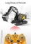 RC excavator Digger, 2.4G, 18CH, Alloy bucket, Smoke simulation Carousel 10