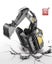RC excavator Digger, 2.4G, 18CH, Alloy bucket, Smoke simulation Carousel 19